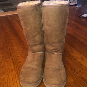 Tall chestnut classic ugg boots size 7